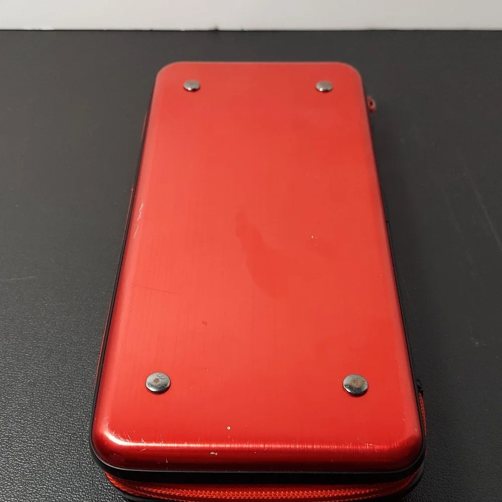 Nintendo Switch Mario‎ Red Hard Shell Padded Console Carry Case Only Travel Bag